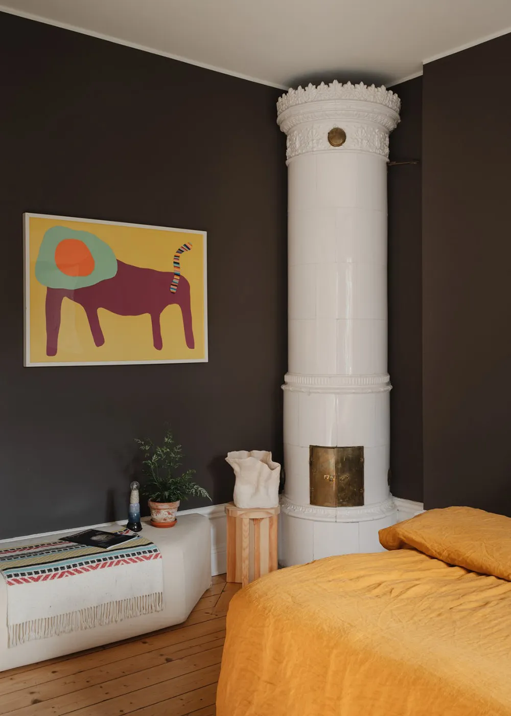 Farbige Wandpapiere: Ein gemütlicher Wohnraum in Stockholm (71 qm) - Gallery image 19