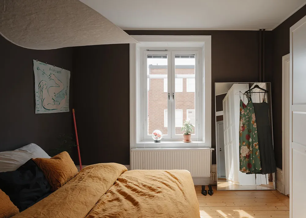 Farbige Wandpapiere: Ein gemütlicher Wohnraum in Stockholm (71 qm) - Gallery image 20