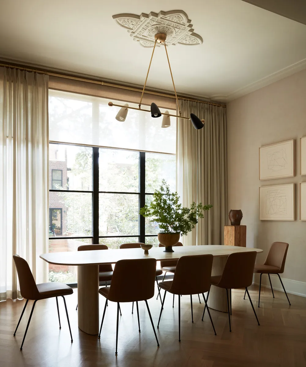 Peaceful Modern Elegance of a Townhouse in New York - Gallery image 7