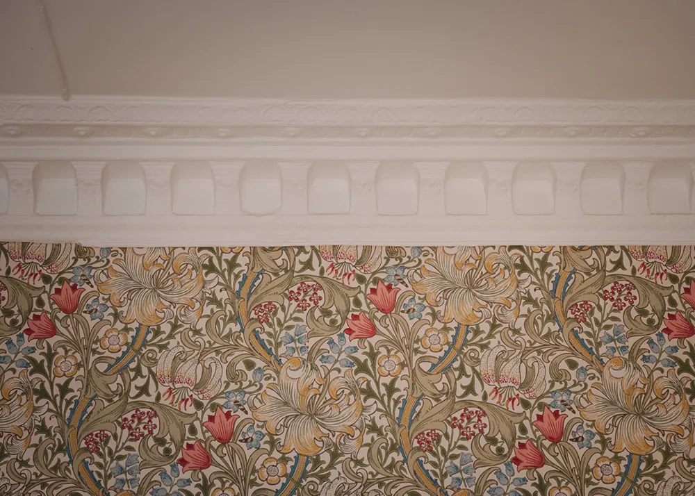 Farbige Wandpapiere: Ein gemütlicher Wohnraum in Stockholm (71 qm) - Gallery image 4