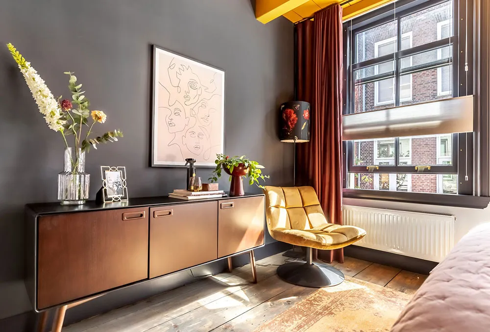 Efektowne odcienie szarości w дизайnie historycznego domu w Holandii - Gallery image 13