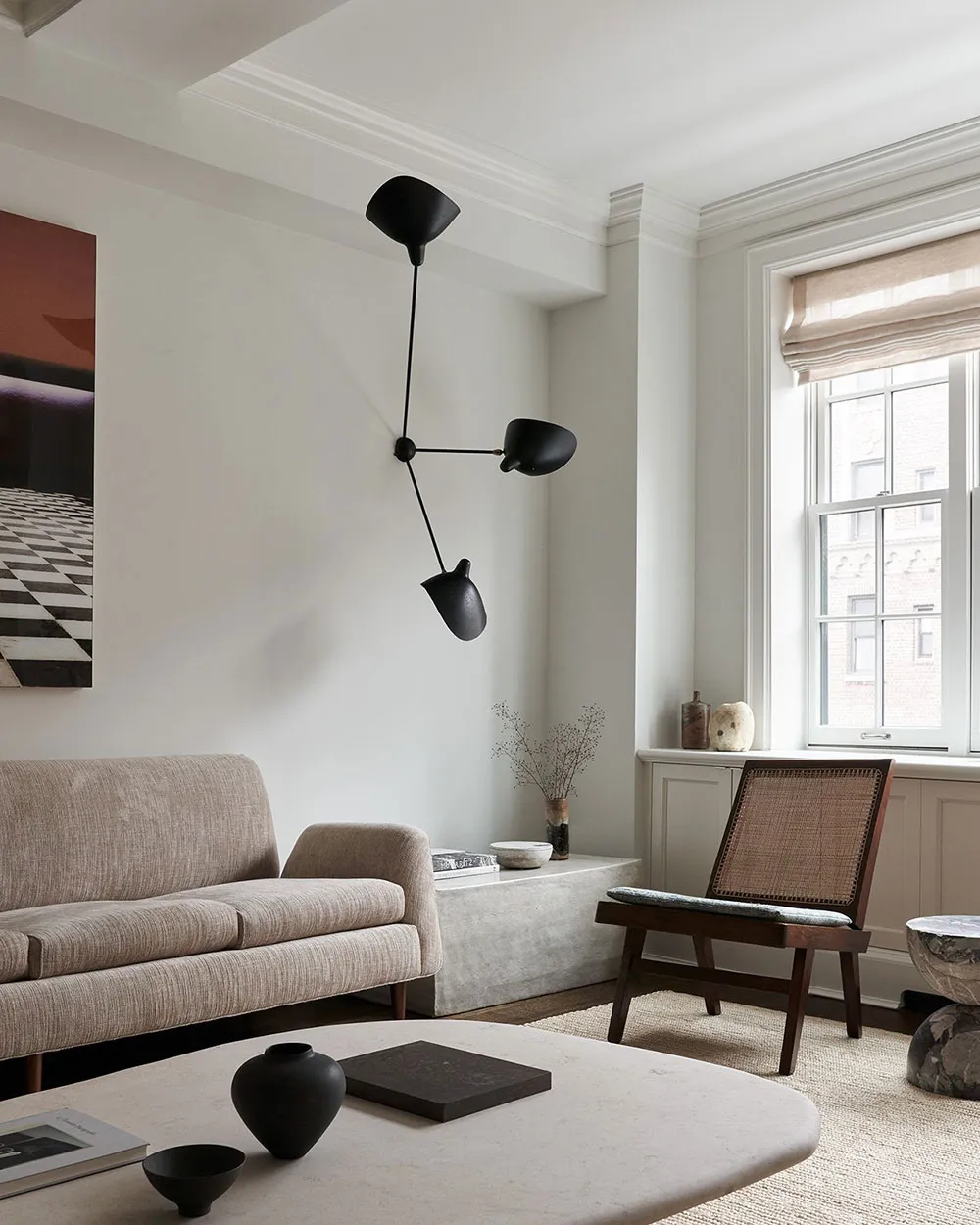 Лаконічний інтер'єр квартири колекціонера мистецтва в Нью-Йорку - Gallery image 1