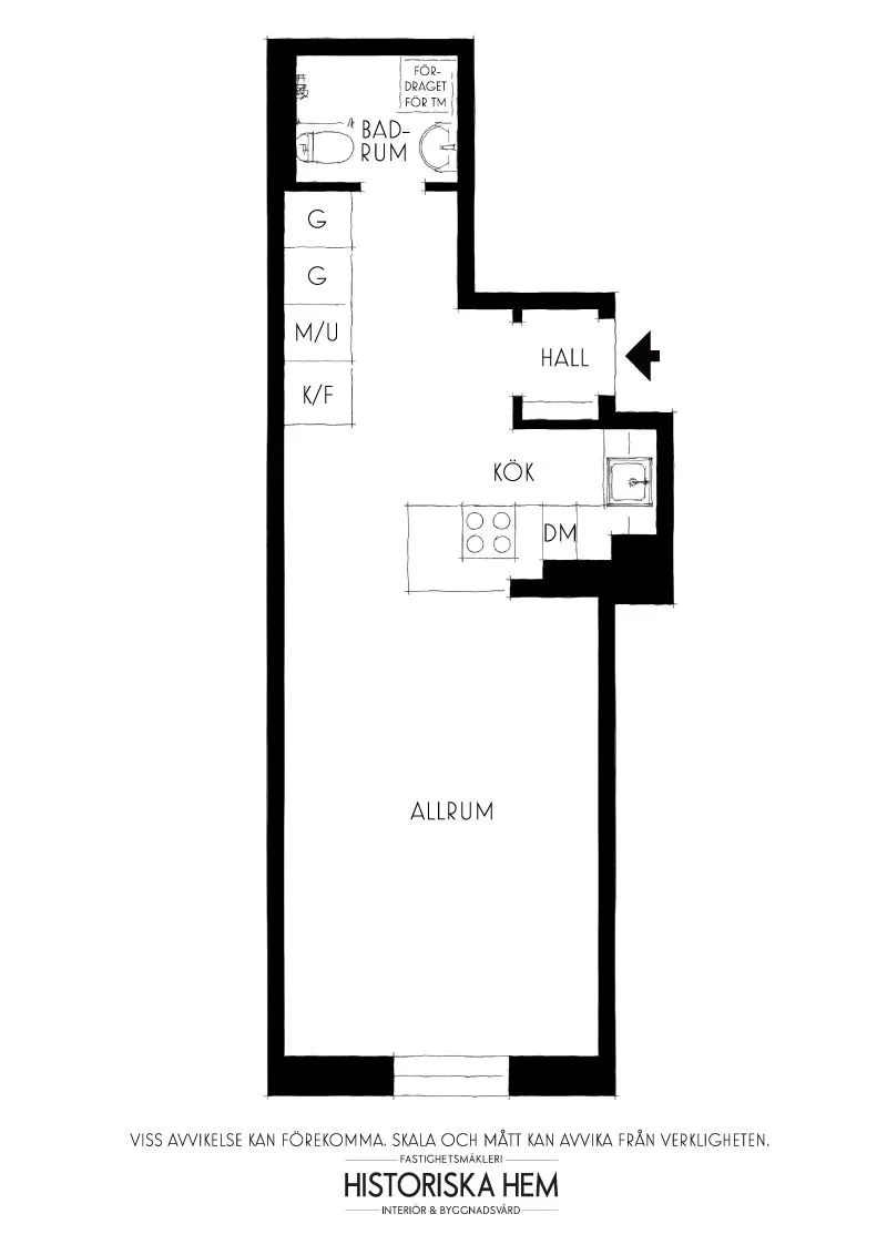 Petite mais agréable et chaleureuse studio à Stockholm (37 m²) - Gallery image 23