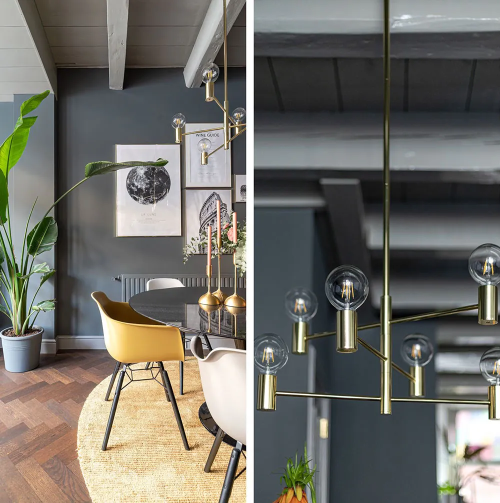 Efektowne odcienie szarości w дизайnie historycznego domu w Holandii - Gallery image 4