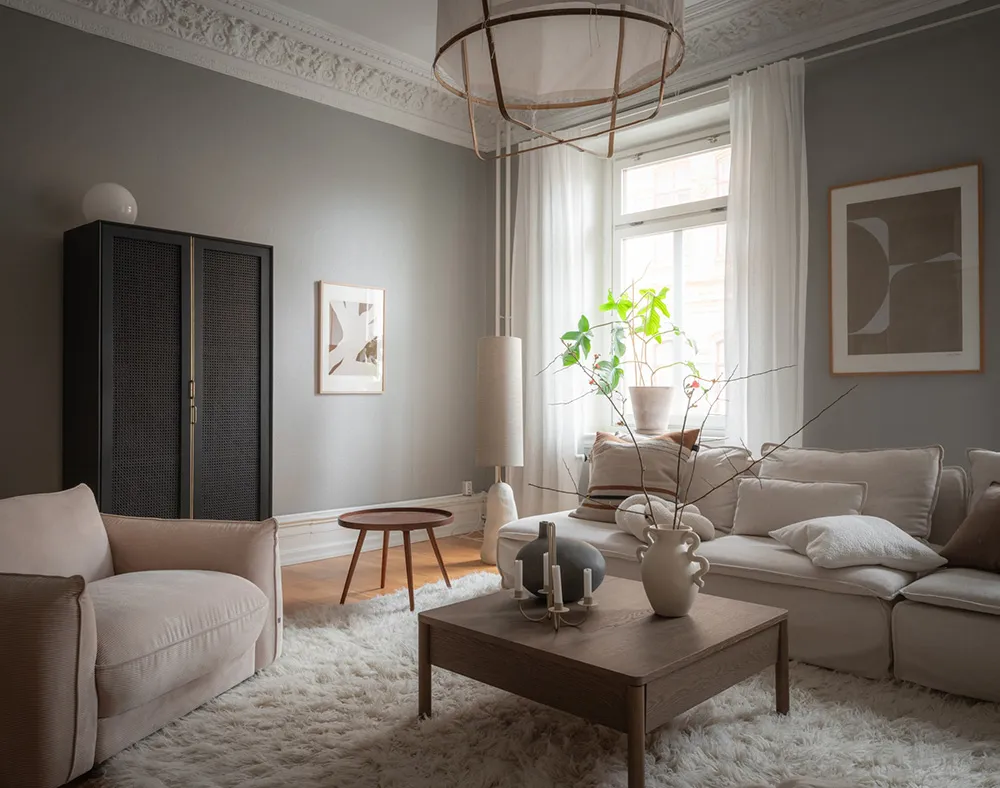 Нежность и элегантность в дизайне квартиры в Гетеборге - Gallery image 4