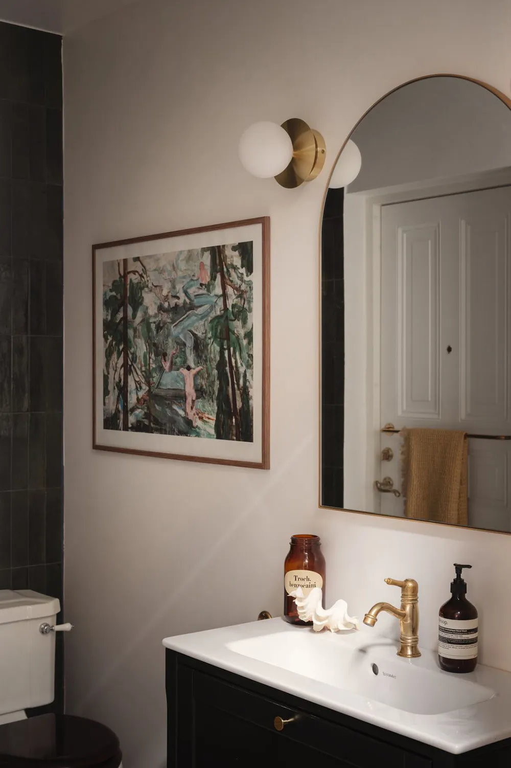 Eklektrischer Interieur einer kleinen skandinavischen Wohnung (63 qm) - Gallery image 23