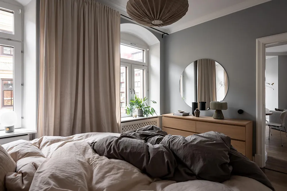 Estilo moderno y fresco en interiores escandinavos con toques cálidos (66 m²) - Gallery image 16