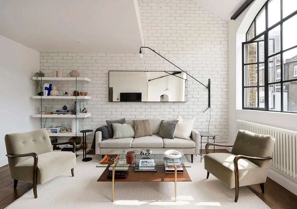 Білий лофт у будівлі колишньої конюшні в Лондоні (82 кв. м) - Gallery image 3