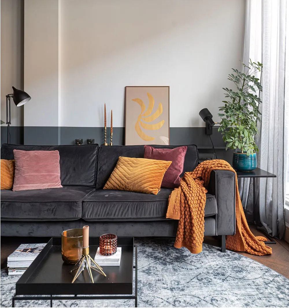 Efektowne odcienie szarości w дизайnie historycznego domu w Holandii - Gallery image 5