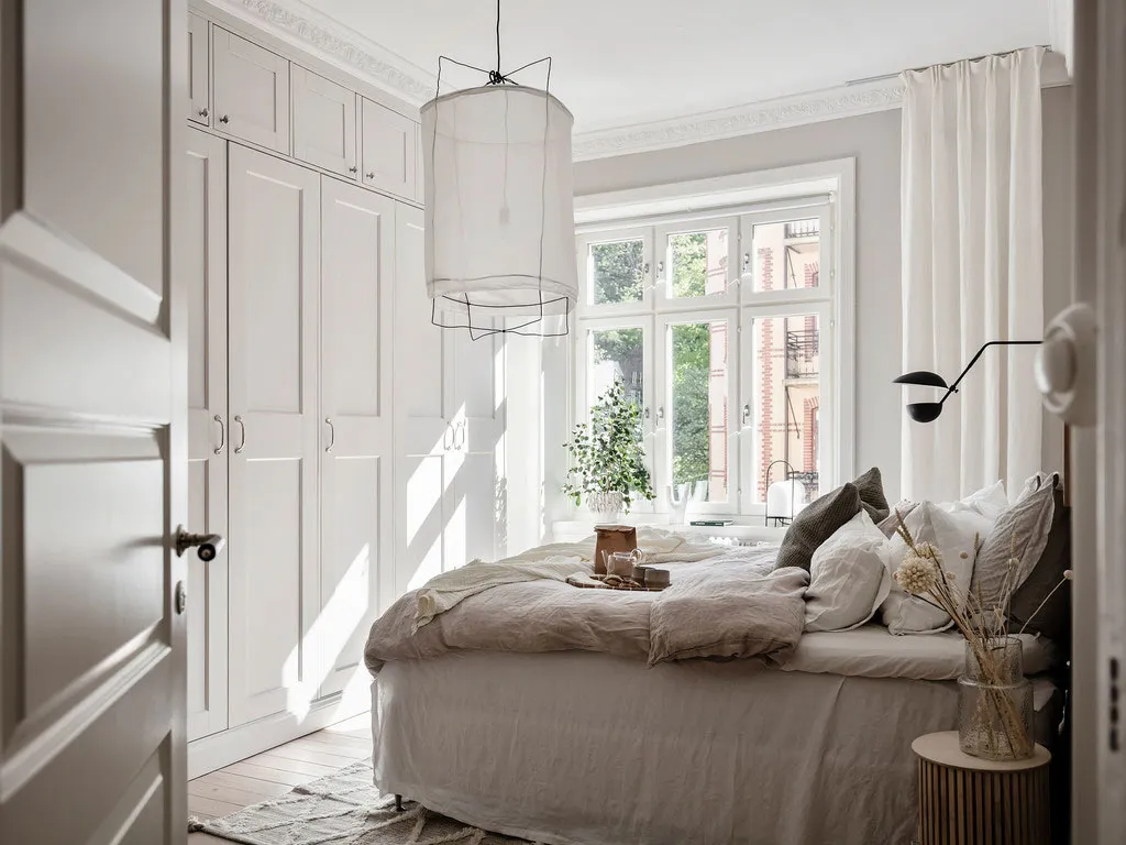 Винтажний буфет і пилково-зелена кухня: світла квартира в Швеції (64 кв. м) - Gallery image 24