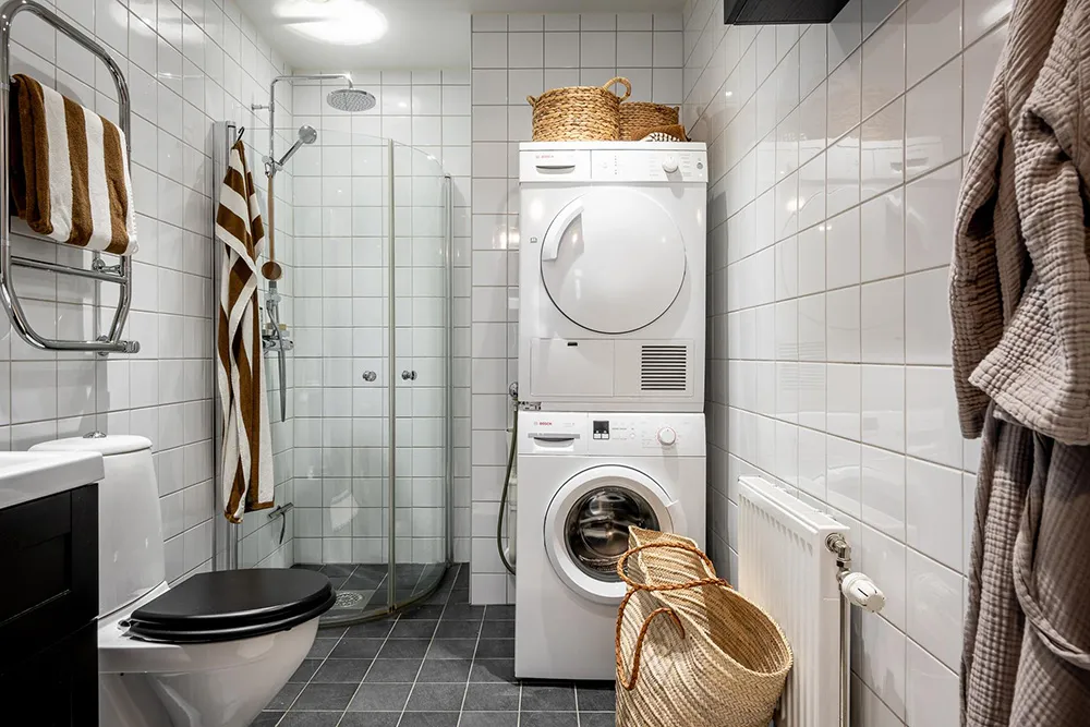 Estilo moderno y fresco en interiores escandinavos con toques cálidos (66 m²) - Gallery image 30