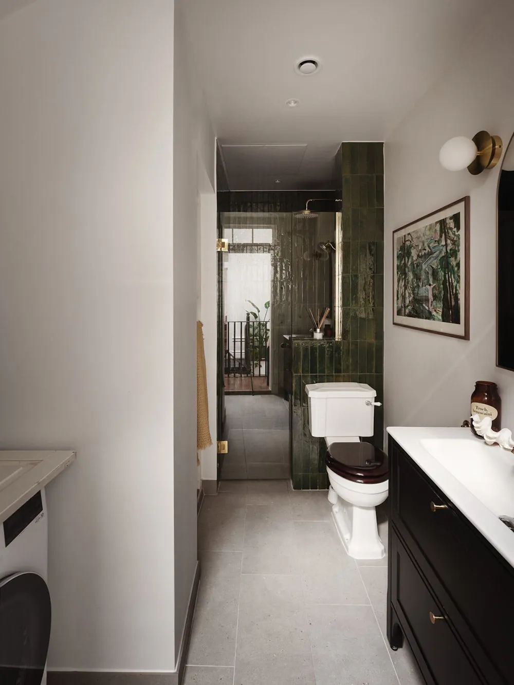 Eklektrischer Interieur einer kleinen skandinavischen Wohnung (63 qm) - Gallery image 21