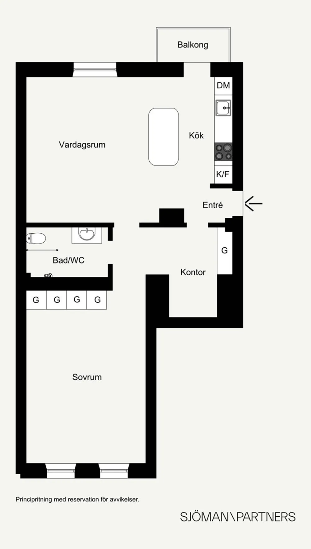 Interior escandinavo tranquilo con sofá blanco (66 m²) - Gallery image 30