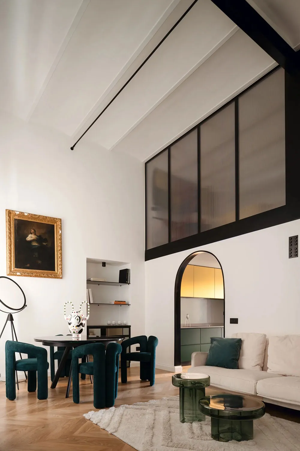 Loft moderno en palacio histórico de Nápoles (80 m²) - Gallery image 1