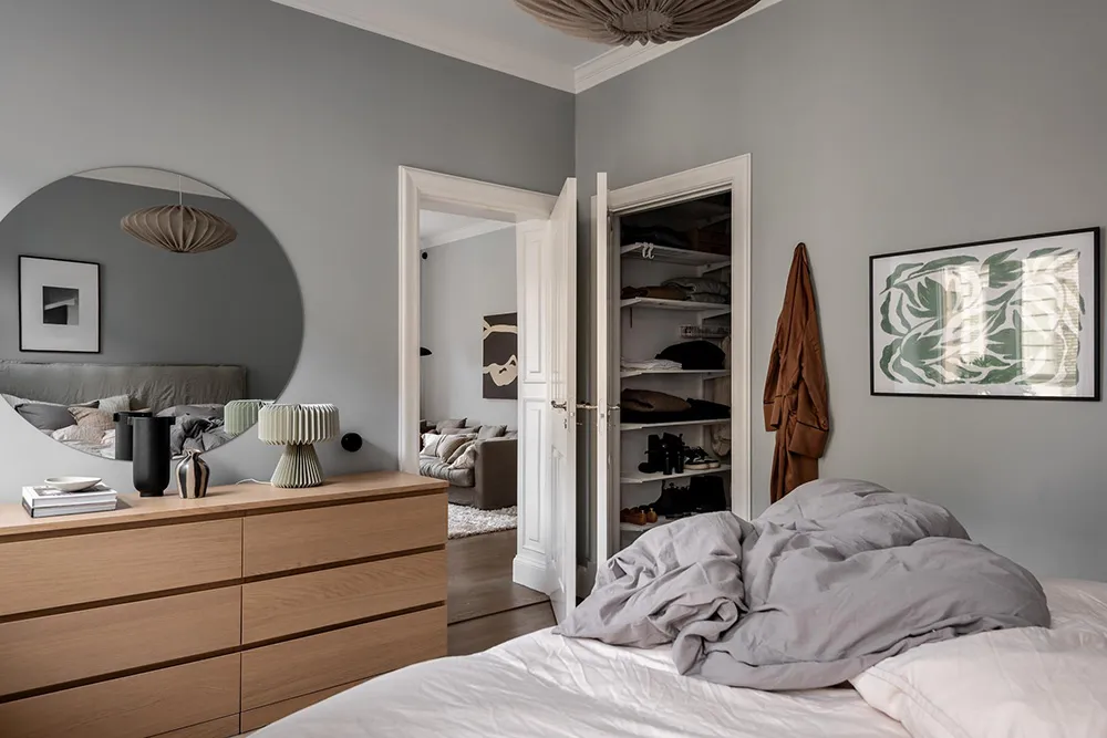 Estilo moderno y fresco en interiores escandinavos con toques cálidos (66 m²) - Gallery image 17