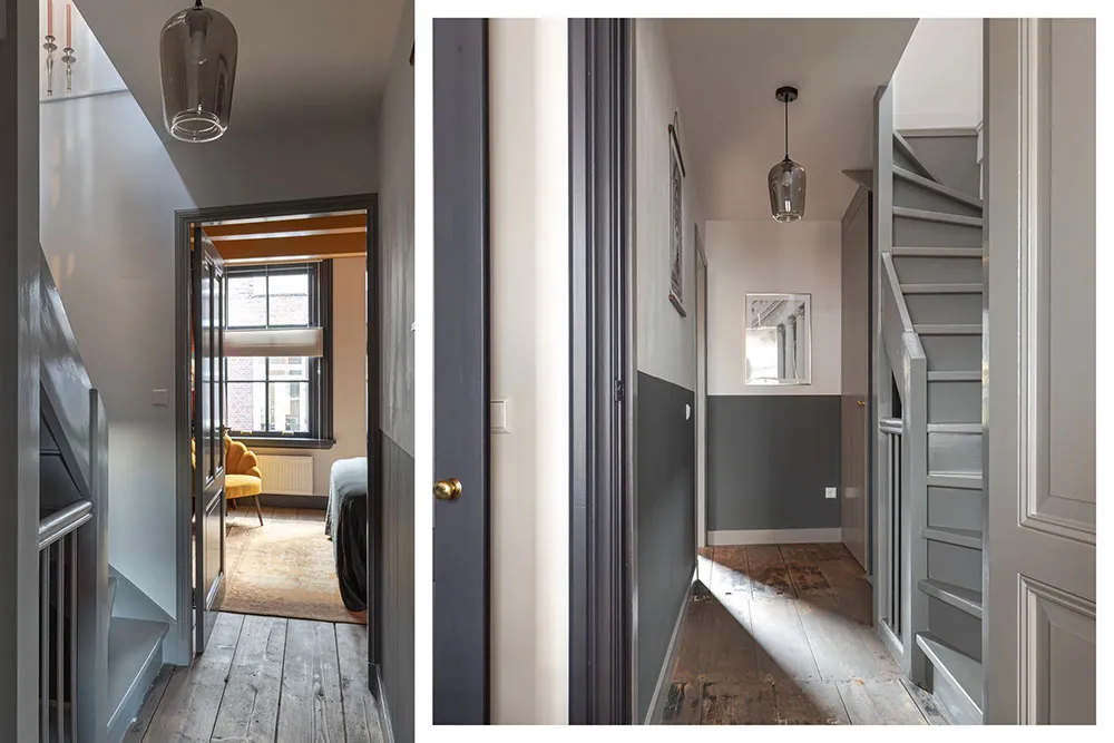 Efektowne odcienie szarości w дизайnie historycznego domu w Holandii - Gallery image 7