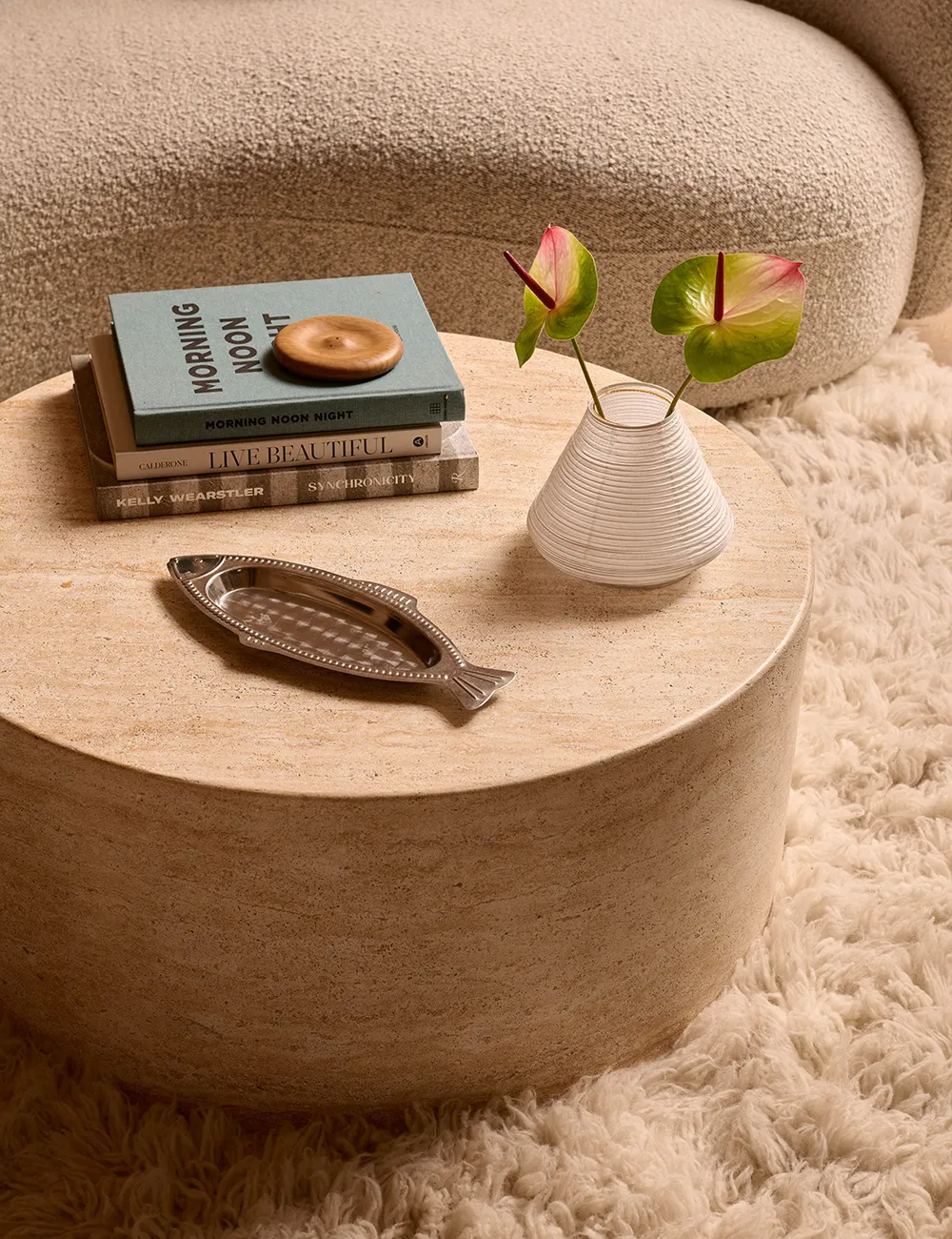 Interior de durazno agradable en una pequeña casa de una familia joven en Melbourne - Gallery image 3