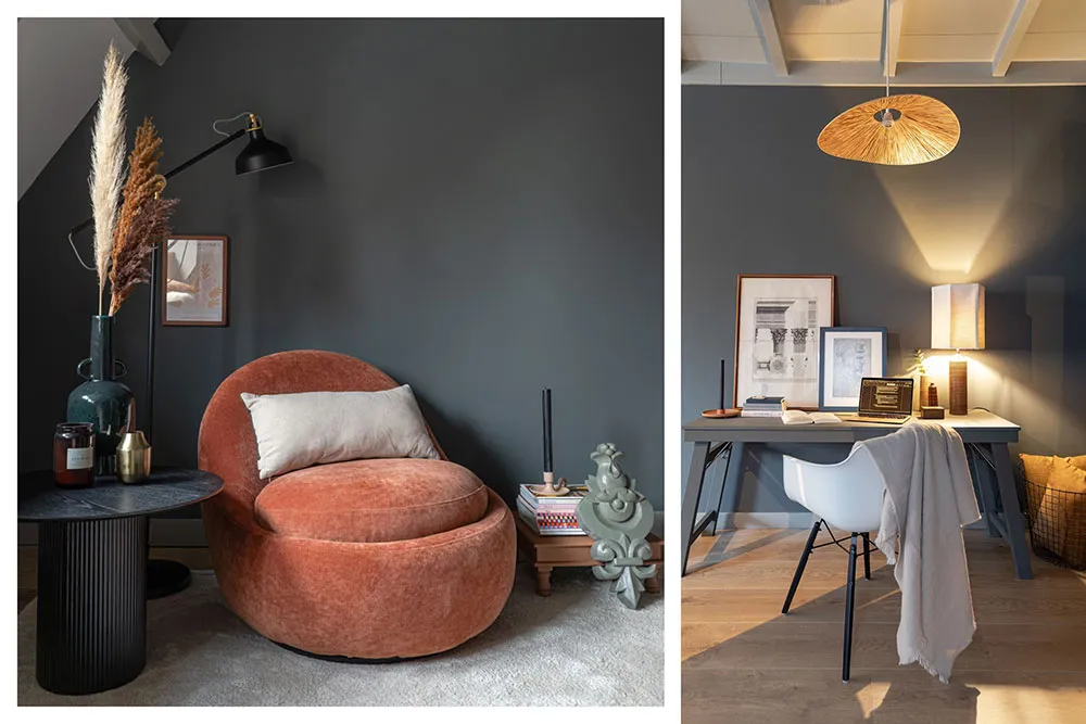 Efektowne odcienie szarości w дизайnie historycznego domu w Holandii - Gallery image 22