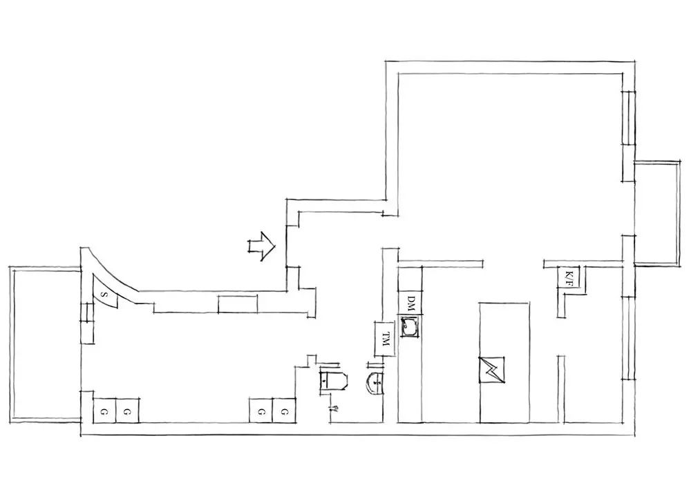 Стильный серый интерьер в Швеции с необычным декором (65 кв. м) - Gallery image 16