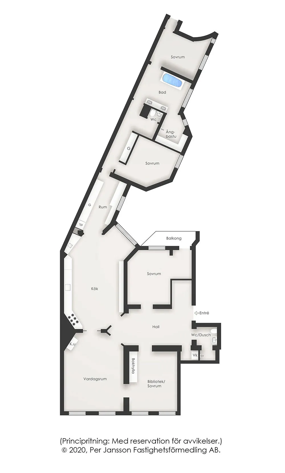 Geräumige und elegante Appartements im Zentrum von Stockholm - Gallery image 23