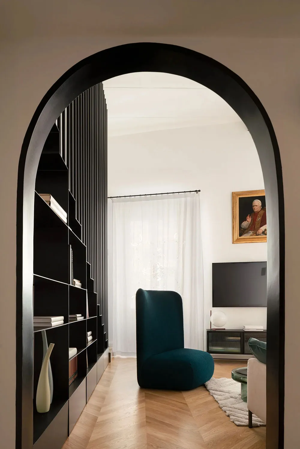 Loft moderno en palacio histórico de Nápoles (80 m²) - Gallery image 2