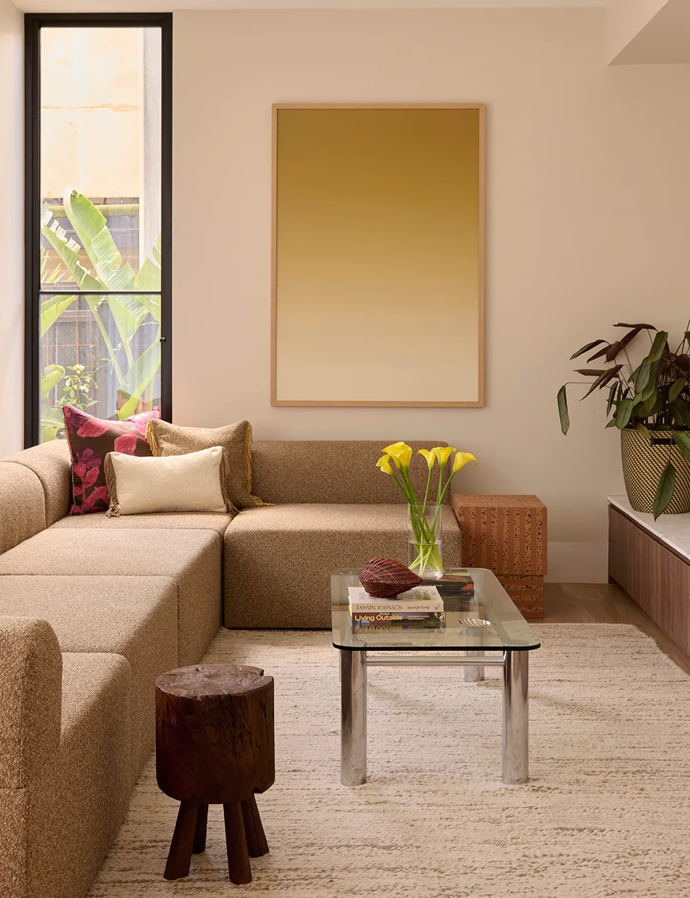 Interior de durazno agradable en una pequeña casa de una familia joven en Melbourne - Gallery image 10