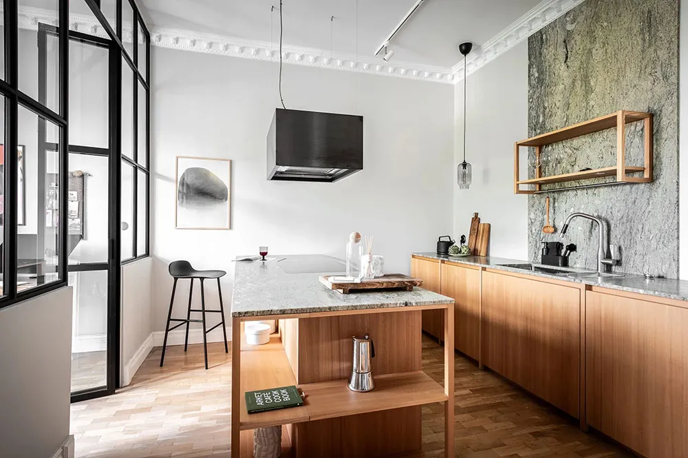 Стильный серый интерьер в Швеции с необычным декором (65 кв. м) - Gallery image 7