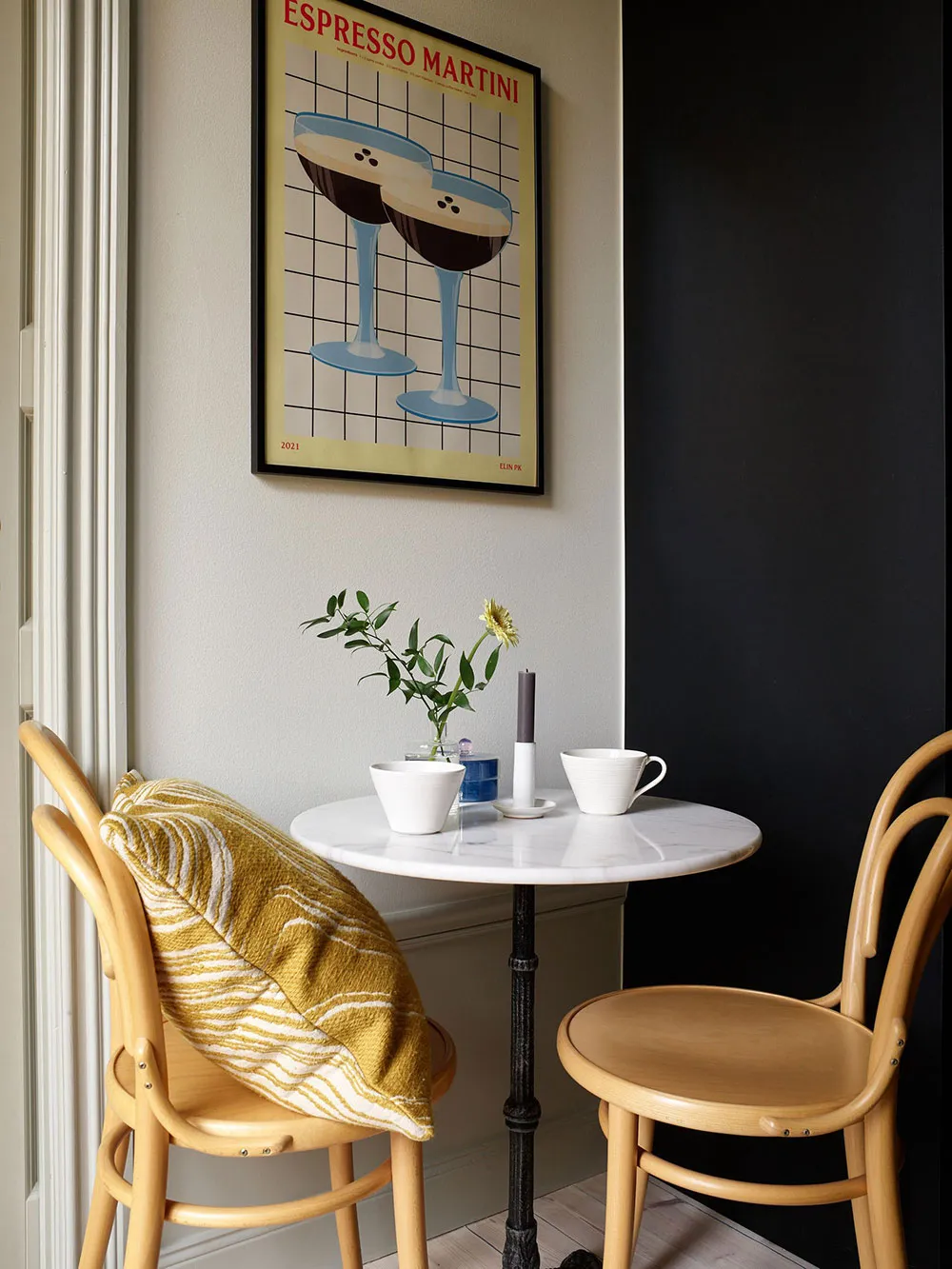 Intérieur Scandinave avec des notes automnales dans le décor (76 m²) - Gallery image 18