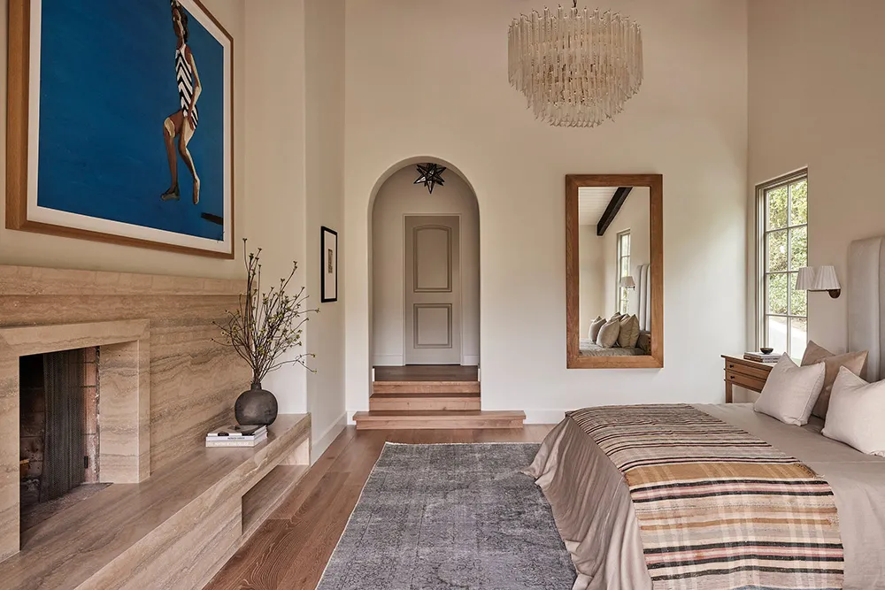 Расслабленная калифорнийская элегантность в дизайне виллы в испанском стиле - Gallery image 21