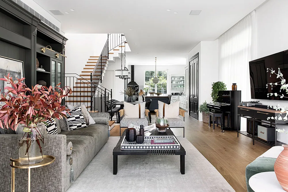 Красивий чорно-білий інтер'єр в Ізраїлі - Gallery image 16