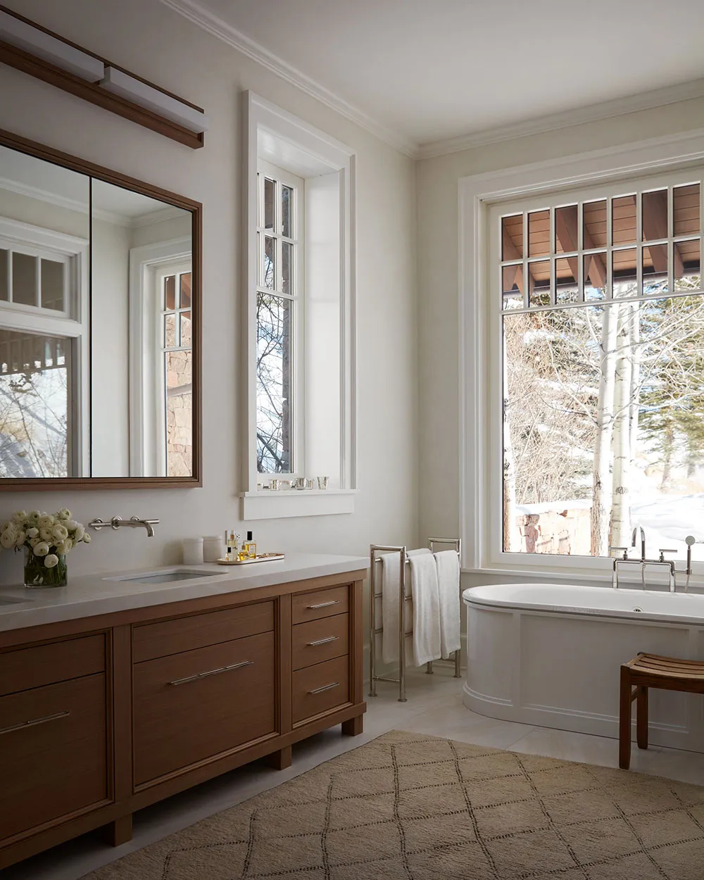 Design moderne et lumineux pour une maison de montagne familiale à Aspen - Gallery image 9