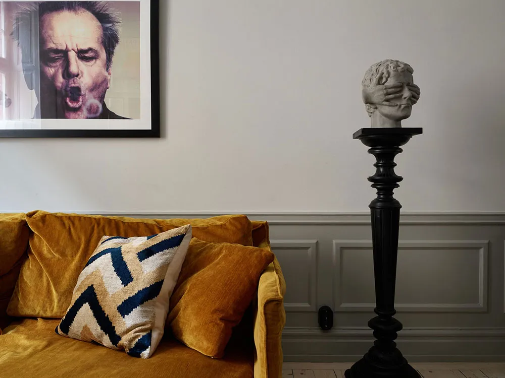 Intérieur Scandinave avec des notes automnales dans le décor (76 m²) - Gallery image 7