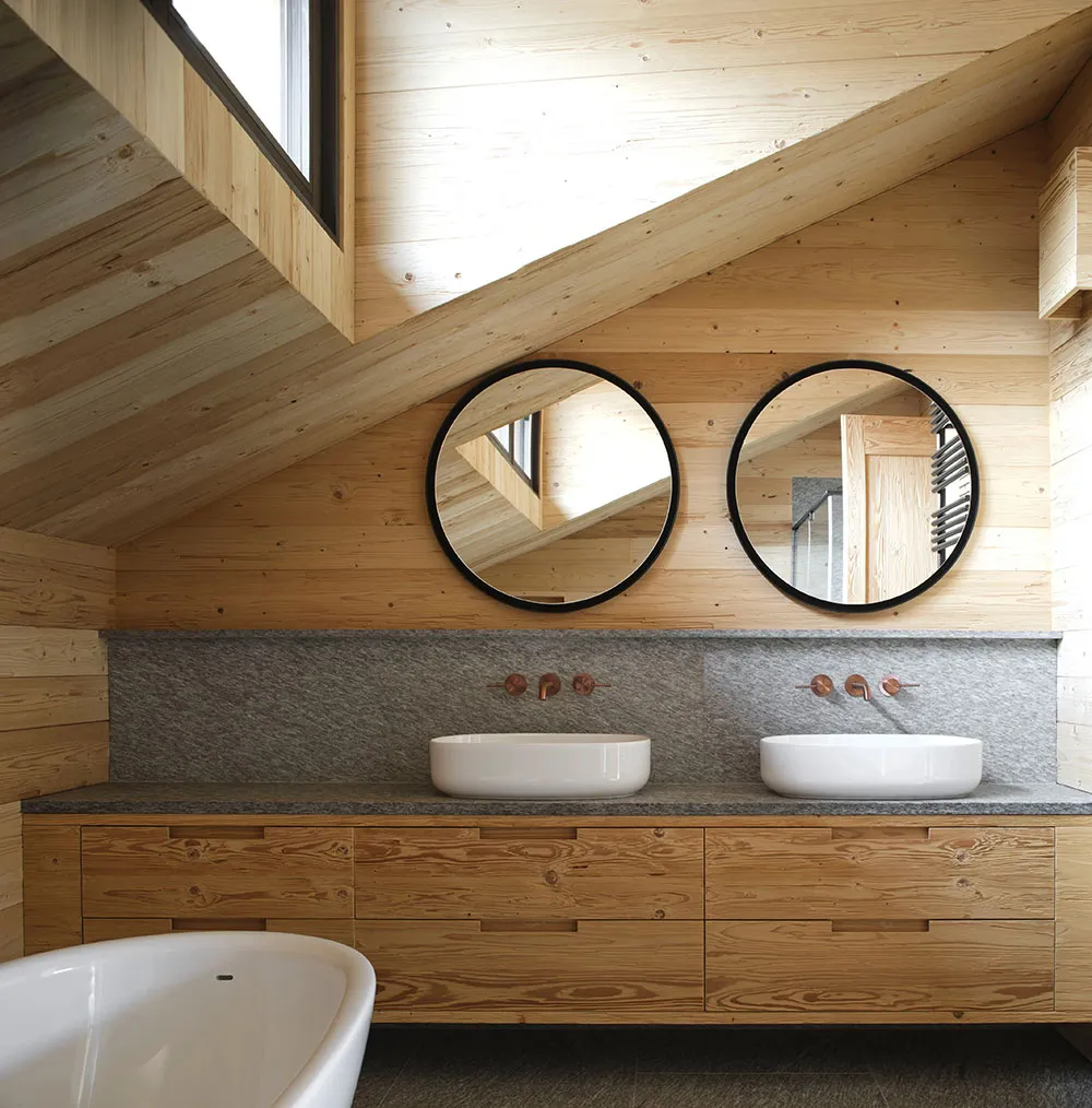 Ciepła elegancja w designie mieszkania w Włoskich Alpach - Gallery image 19