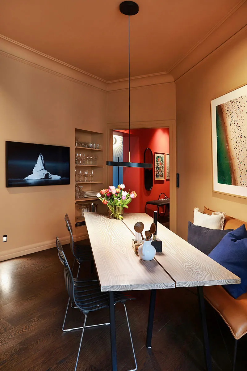 Skandynawski интерьер w bardzo odważnych kolorach w Oslo - Gallery image 7