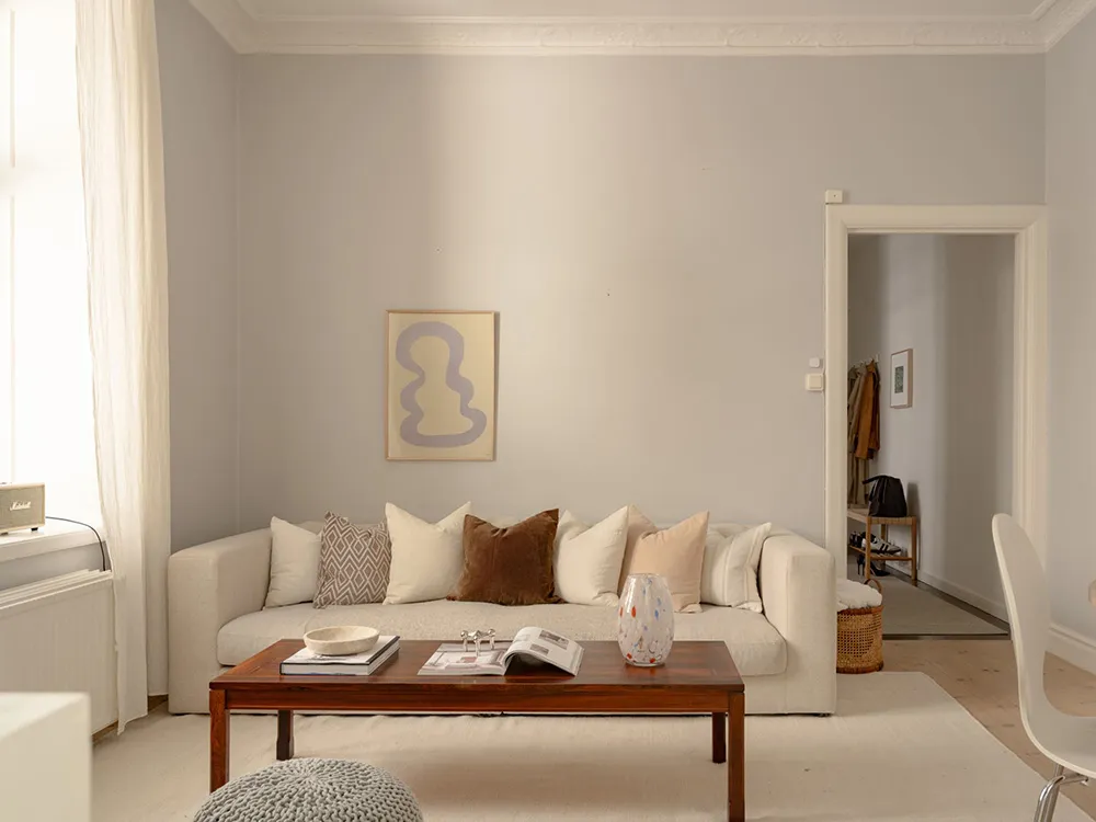 Нежные пастельные тона в дизайне маленькой квартиры в Стокгольме (46 кв. м) - Gallery image 11