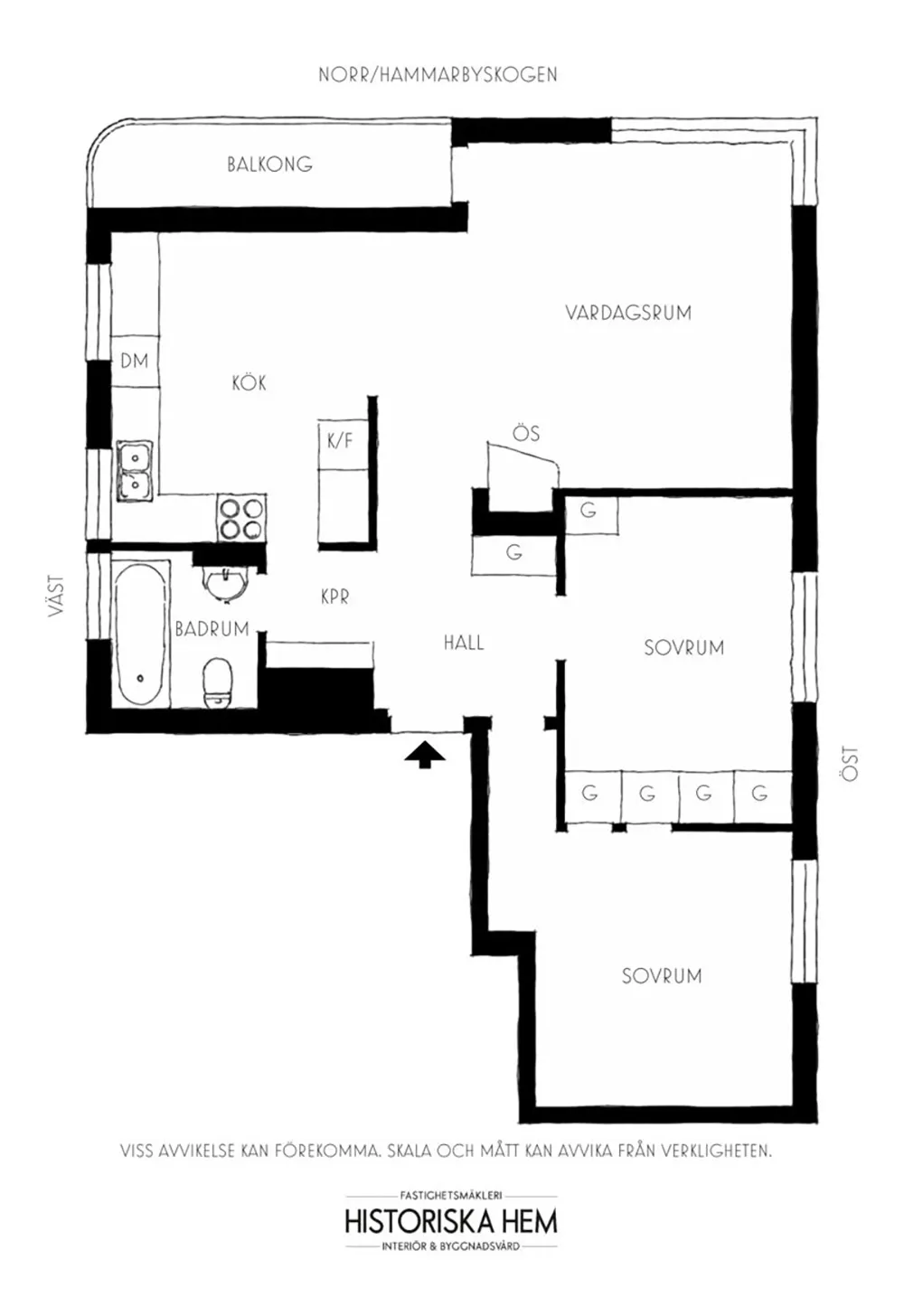 How in a country house: apartment with a fireplace and views of pine trees in Stockholm (63 sq. m) - Gallery image 25