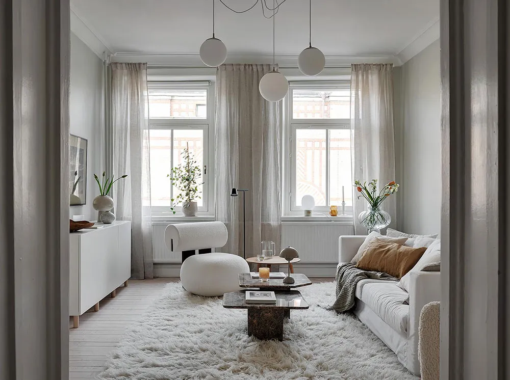 Petite appartement scandinave avec accents beiges agréables (59 m²) - Gallery image 18