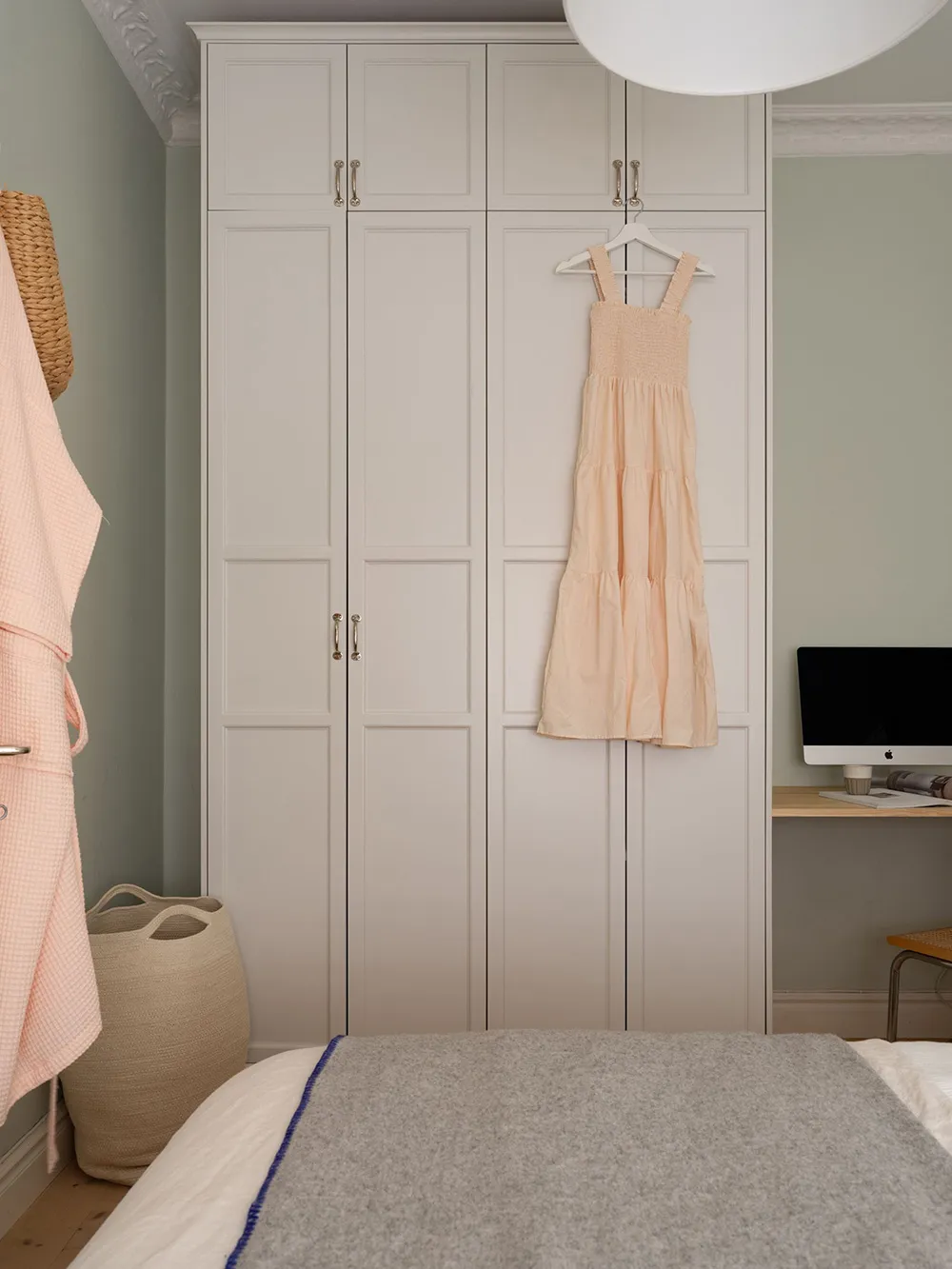 Нежные пастельные тона в дизайне маленькой квартиры в Стокгольме (46 кв. м) - Gallery image 9