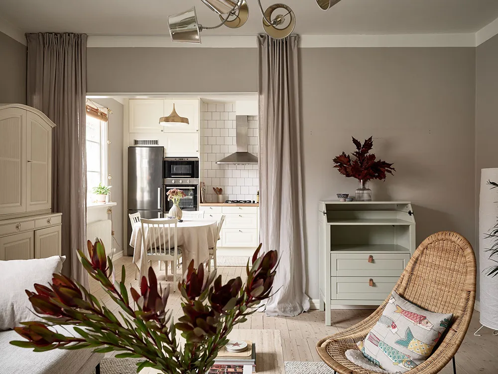 Приятная скандинавская квартира в оливковых тонах (66 кв. м) - Gallery image 5