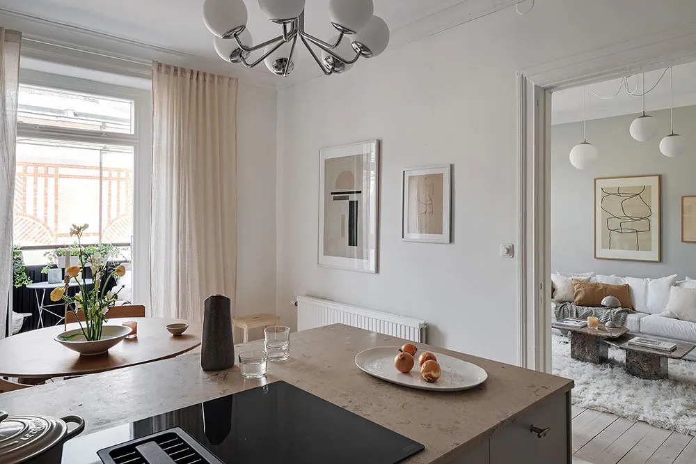 Petite appartement scandinave avec accents beiges agréables (59 m²) - Gallery image 16