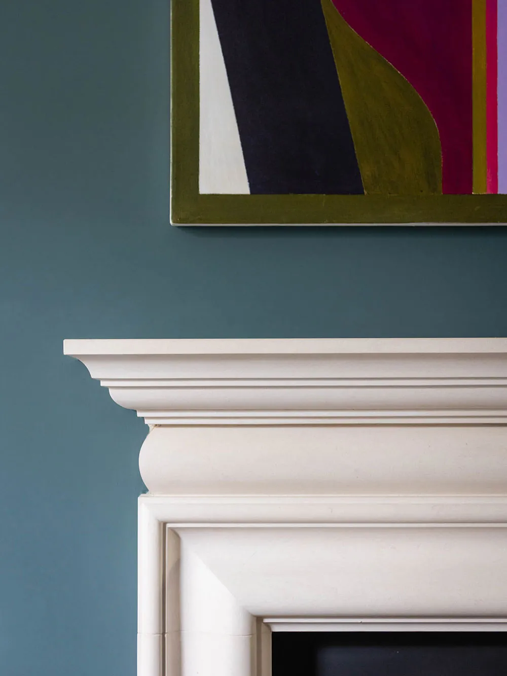 Śmiałe i piękne kolory w designie domu typu townhouse w Londynie - Gallery image 4