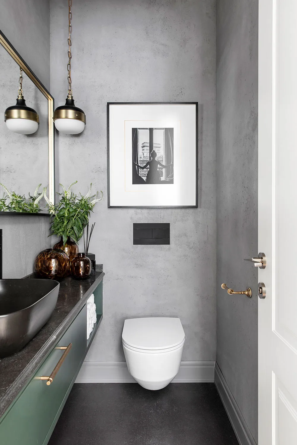 Красивий чорно-білий інтер'єр в Ізраїлі - Gallery image 28