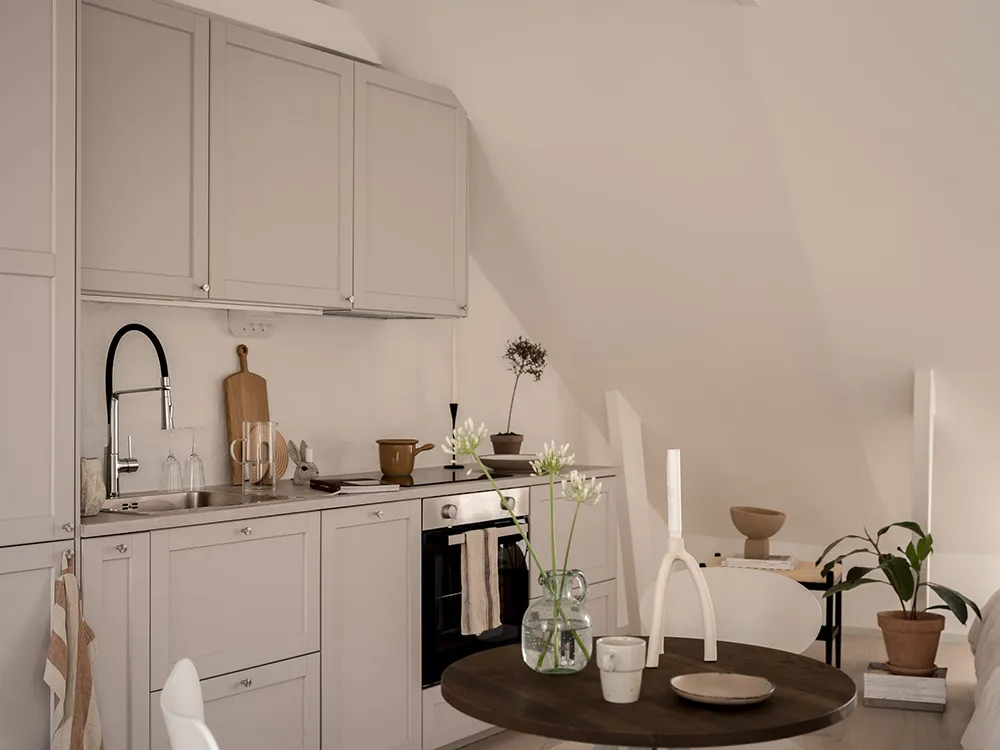 Una pequeña pero luminosa y acogedora mansión en Suecia (35 m²) - Gallery image 15