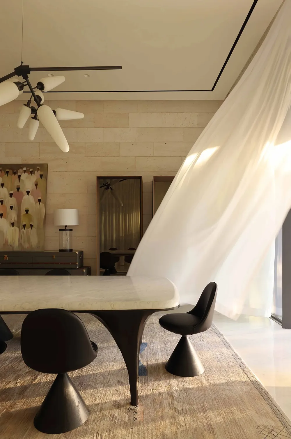 Стильний дизайн як відображення пустельної природи: вілла в Дубаї - Gallery image 15