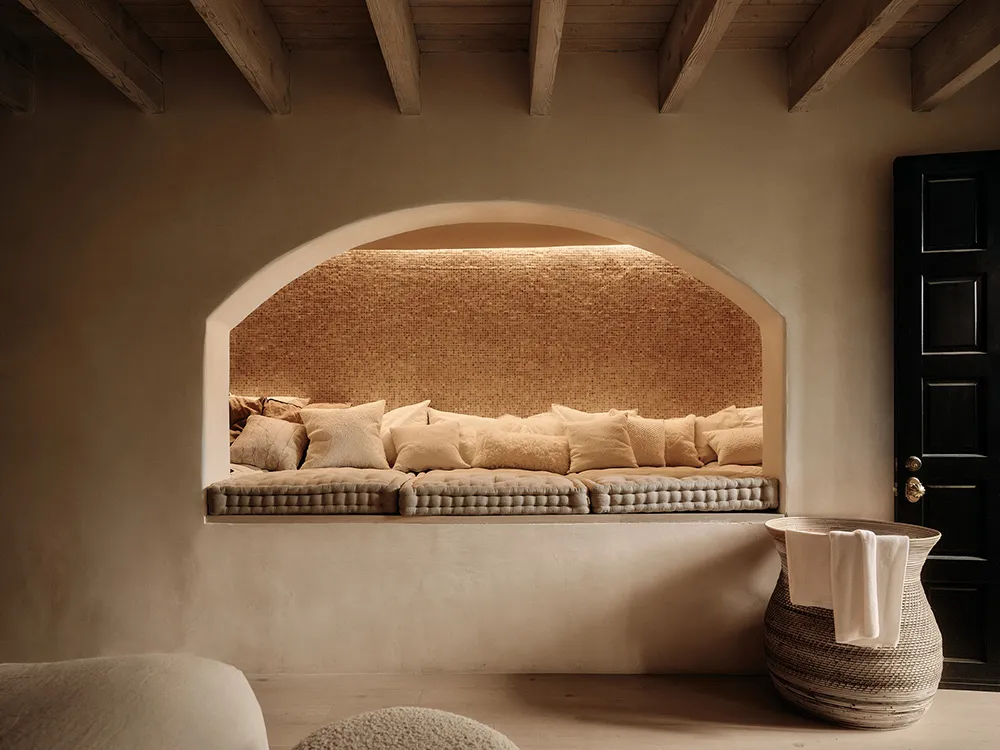 Warmes Interieur, inspiriert von mexikanischen Resorts: Haus in Los Angeles - Gallery image 13