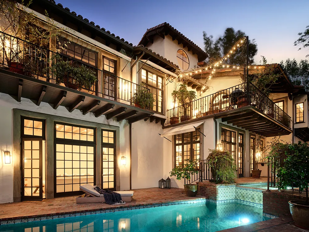 Warmes Interieur, inspiriert von mexikanischen Resorts: Haus in Los Angeles - Gallery image 18