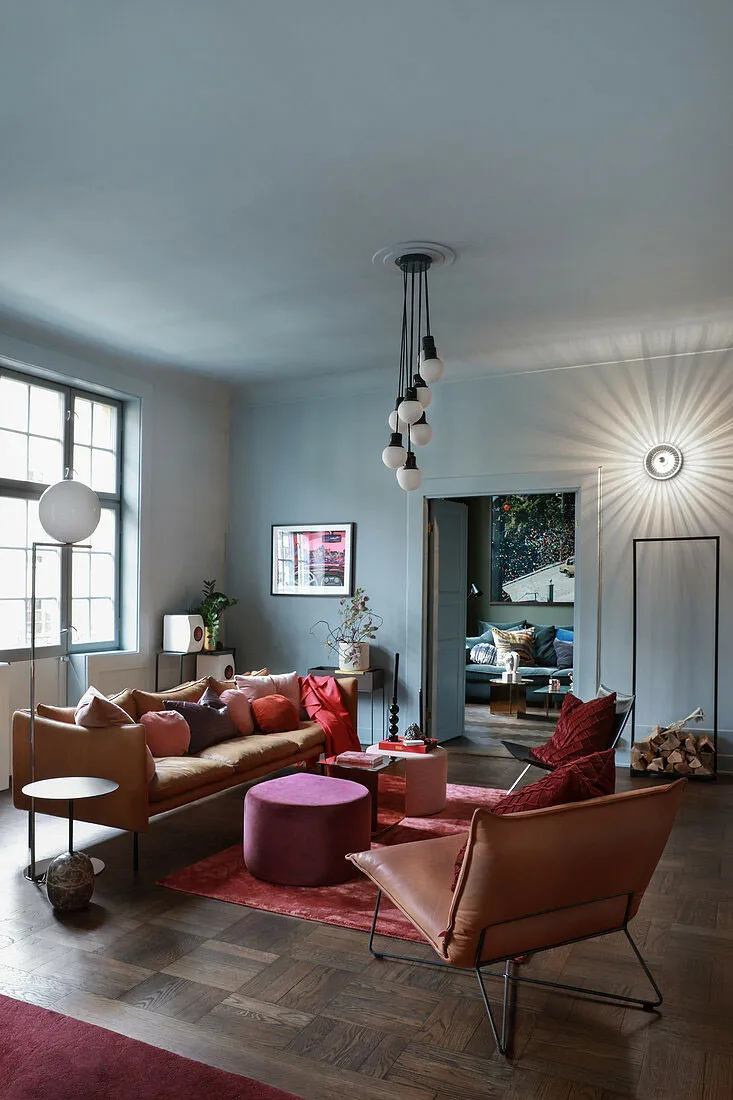 Skandynawski интерьер w bardzo odważnych kolorach w Oslo - Gallery image 3