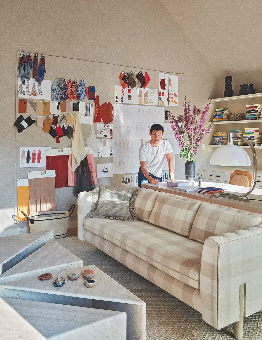 Taller creativo y diseños de interiores elegantes y suaves: casa del diseñador en Hampton - Gallery image 5