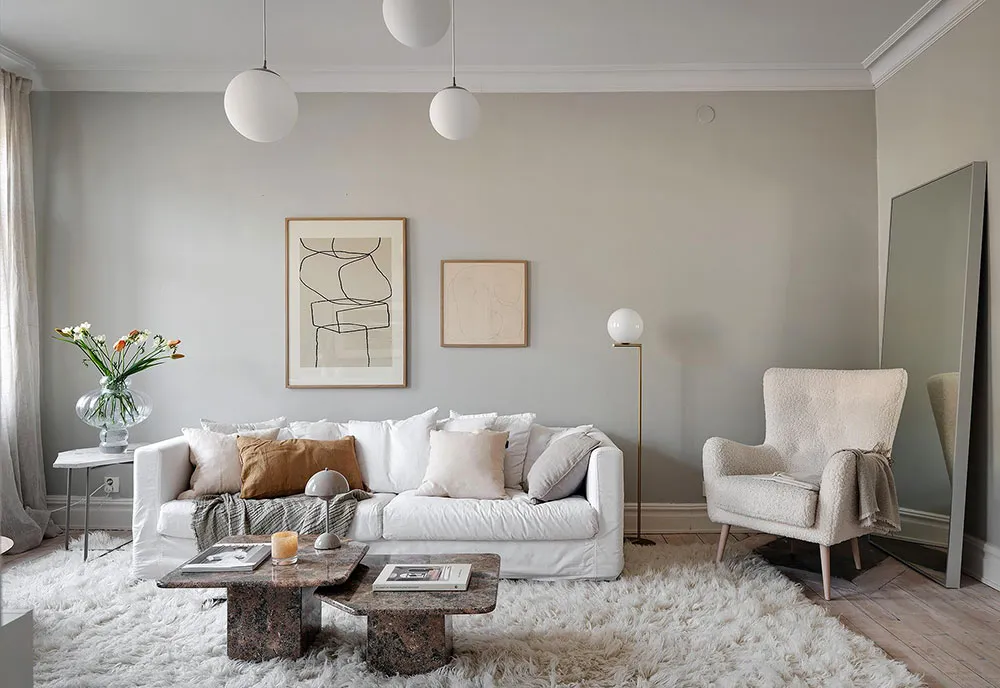 Petite appartement scandinave avec accents beiges agréables (59 m²) - Gallery image 2