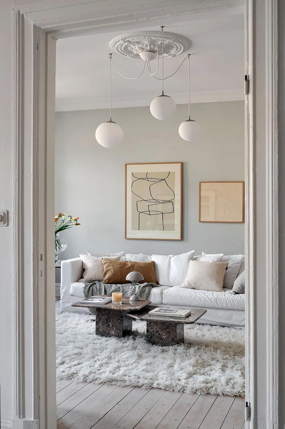 Petite appartement scandinave avec accents beiges agréables (59 m²) - Gallery image 1